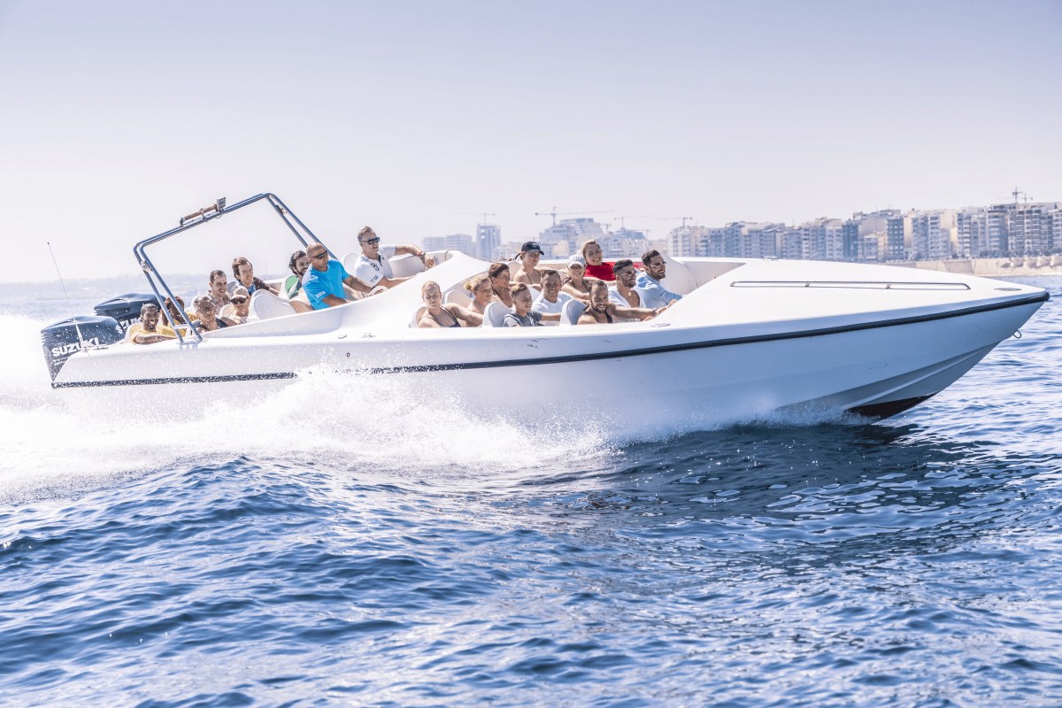 Gozo & Comino Powerboat Trip — Sun & Fun